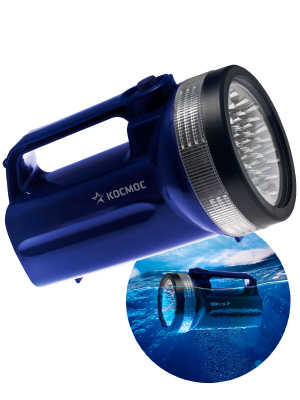 Фонарь КОСМОС LED 860 (4хR20 (D) или 1x4R25, влагозащищённый)