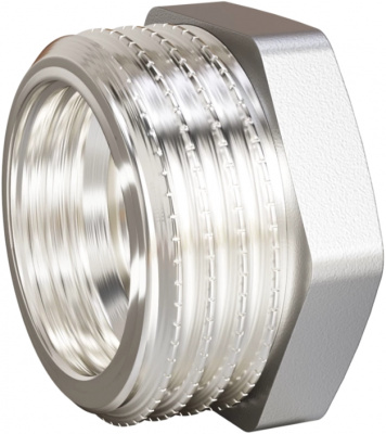 Футорка LD Pride 3/8"в x 1/2"н, латунная