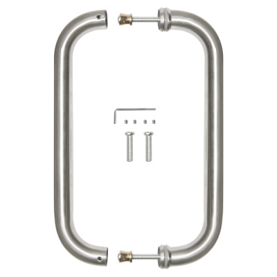 Ручки-скобы FUARO PULL.PH25/300.21 INOX 201, нержавеющая сталь