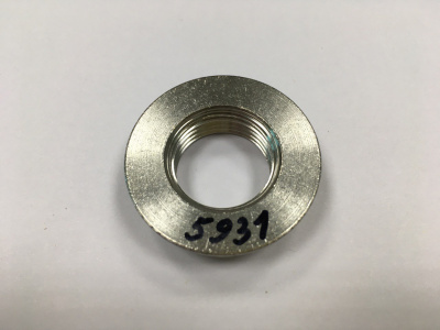 Контргайка 1/2", латунная