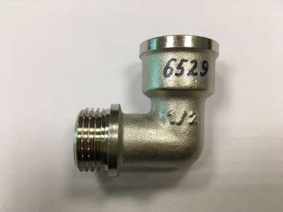Уголок 1/2" в/н, латунный