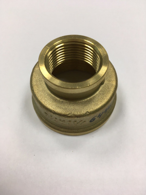 Муфта переходная 3/4" x 1¼", латунная
