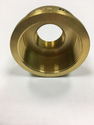 Муфта переходная 3/4" x 1½", латунная
