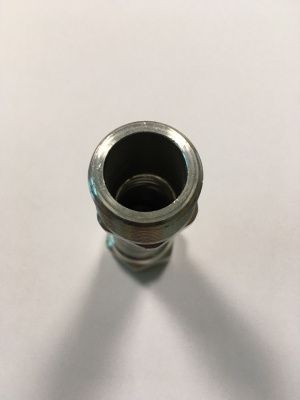 Подводка редукционная из нержавеющей стали сильфонного типа, 3/4", 65-125 мм, гайка/штуцер