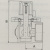 A - 45 мм, B - 102 мм.