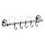 Рейлинг D-lin D288700-5 (5 подвижных крючков)