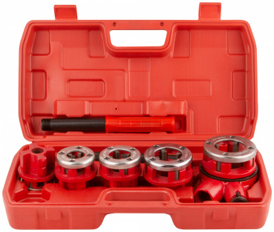 Набор клуппов трубных FIT 3/8", 1/2", 3/4", 1", 1¼" (5 штук)