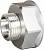 Переходник LD Pride 1½" н. x 2" в., латунный