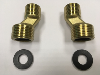 Эксцентрики для смесителя D-lin 65211-H, 1/2"x3/4" (пара)