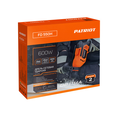 Дрель ударная PATRIOT FD 550H