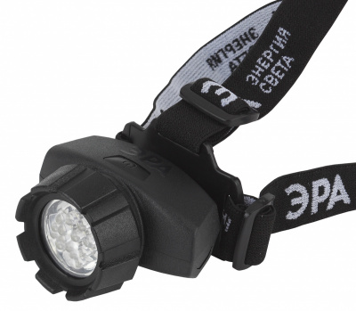 Фонарь налобный ЭРА GB-604 (18LED, 3хААА)