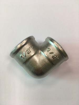 Уголок LD Pride 1/2" внутренние резьбы, латунный