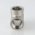 Тройник 1/2", внутренние резьбы, латунный, Valtec Тройник 1/2", внутренние резьбы, латунный, Valtec