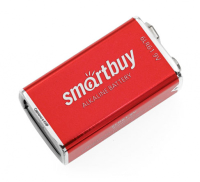 Элемент питания smartbuy, 6LR61, 9V (крона)