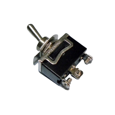 Тумблер KN-123, большой, без фиксации, 250V, 15A (3c)  (ON)-OFF-(ON)