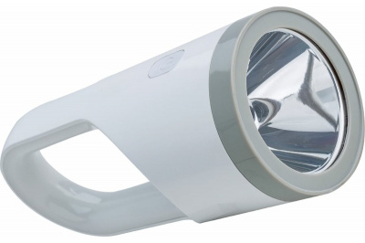 Фонарь-прожектор КОСМОС КОСAccu9105W_pearl (5 Вт LED + 19 Вт LED, 1.8 Ач)